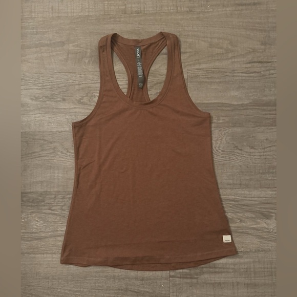 Vuori Tops - New Vuori Brown Lux Racerback Tank Top